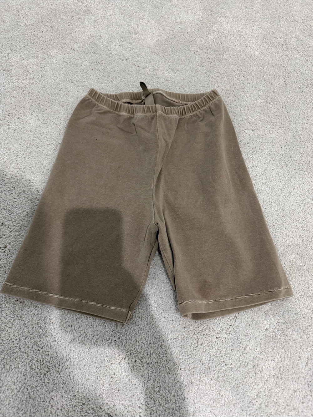SKIMS Taupe Bike Shorts